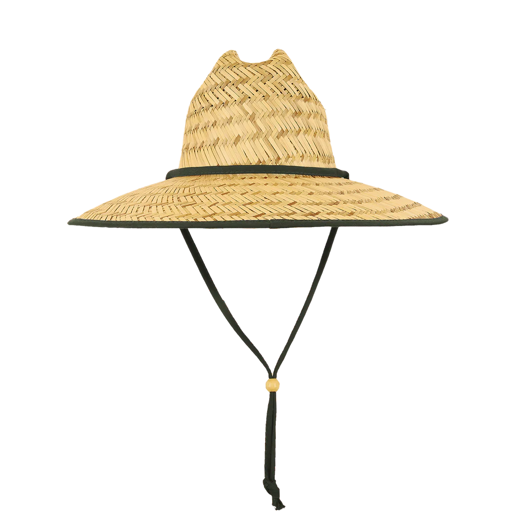 Decky-528-Mat Straw Lifeguard Hat