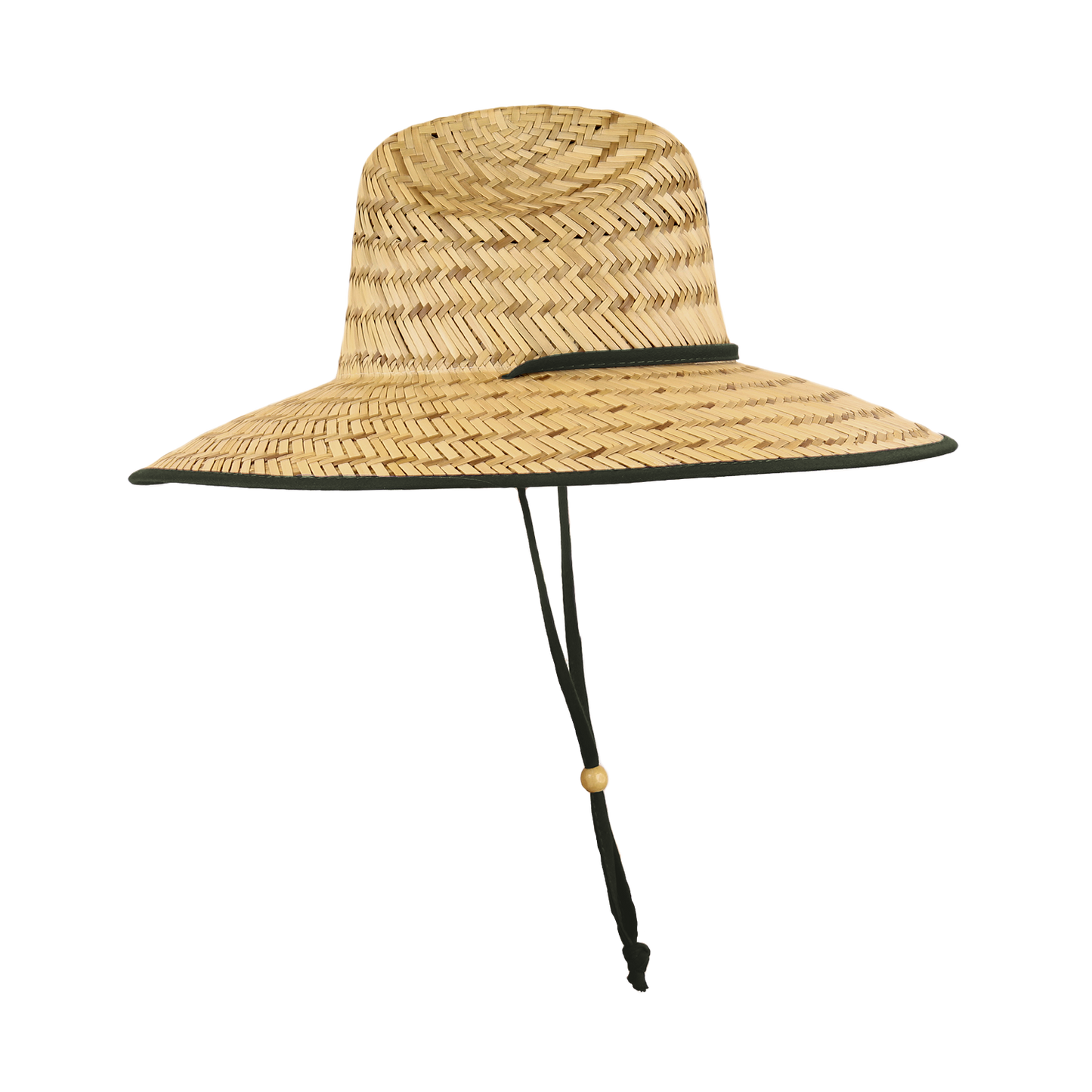Decky-528-Mat Straw Lifeguard Hat