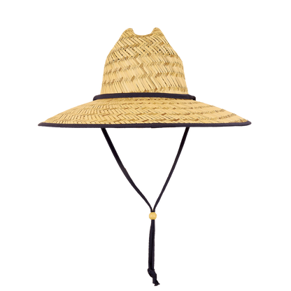Decky-528-Mat Straw Lifeguard Hat