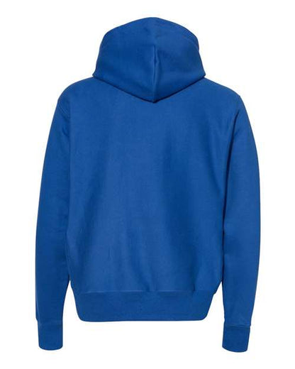 Champion S101 Unisex Reverse Weave® Hooded Sweatshirt - Athletic Royal - Back