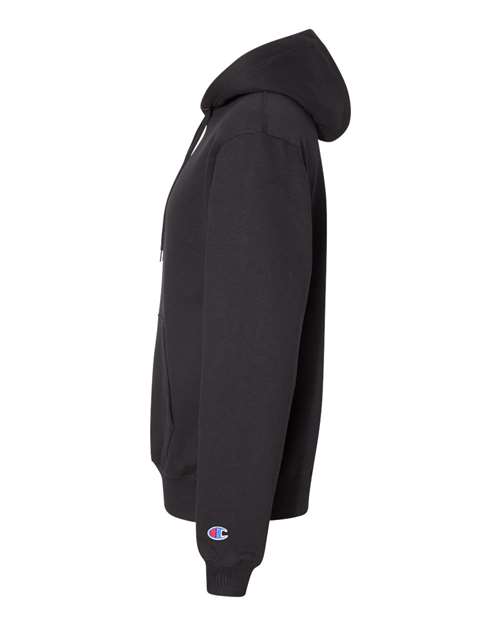 Champion S171 Unisex Cotton Max Hooded Sweatshirt - Black - DirectSide