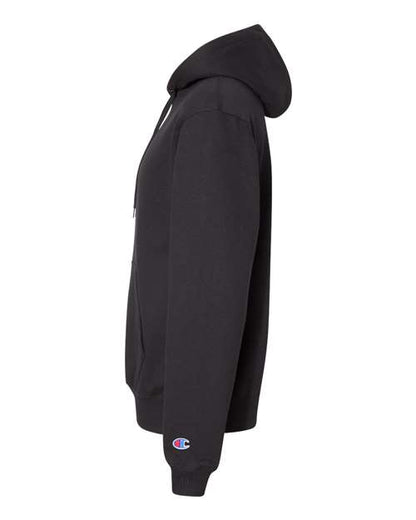 Champion S171 Unisex Cotton Max Hooded Sweatshirt - Black - DirectSide