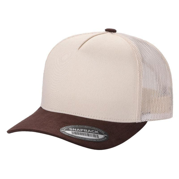 TCMS - TC MESH BACK & SUEDE BILLS - TAN/BROWN