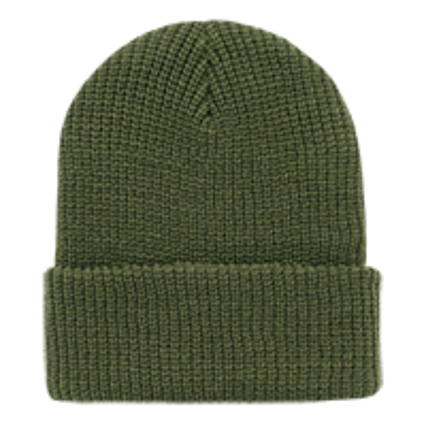 Decky GI Watch Cap – Cuffed Knit Beanie Hat | 600 - Olive