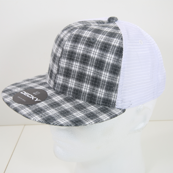 Decky-214-6 Panel Low Profile Structured Cotton Trucker