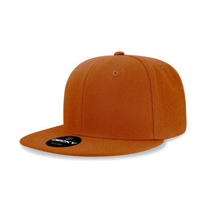 Decky-6020-6 Panel High Profile Structured Acrylic/Polyester Snapback