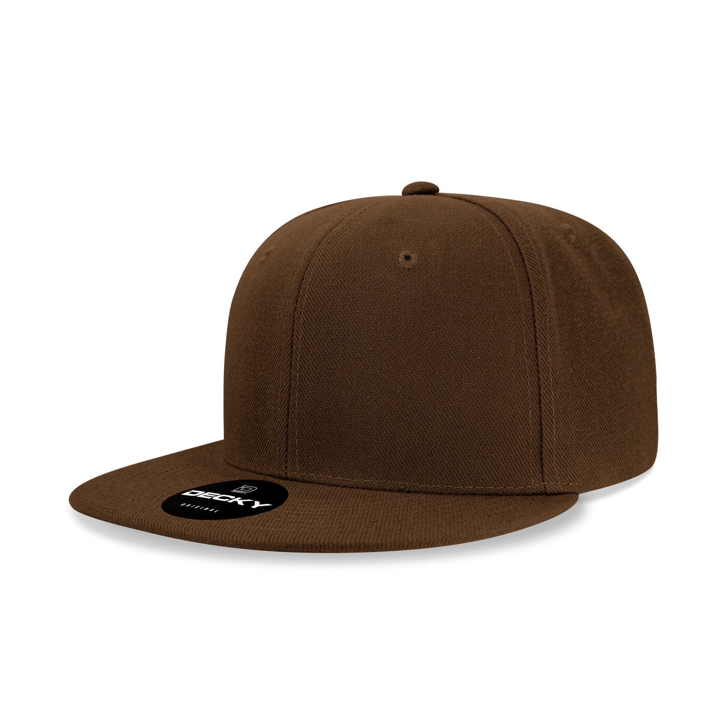 Decky-6020-6 Panel High Profile Structured Acrylic/Polyester Snapback