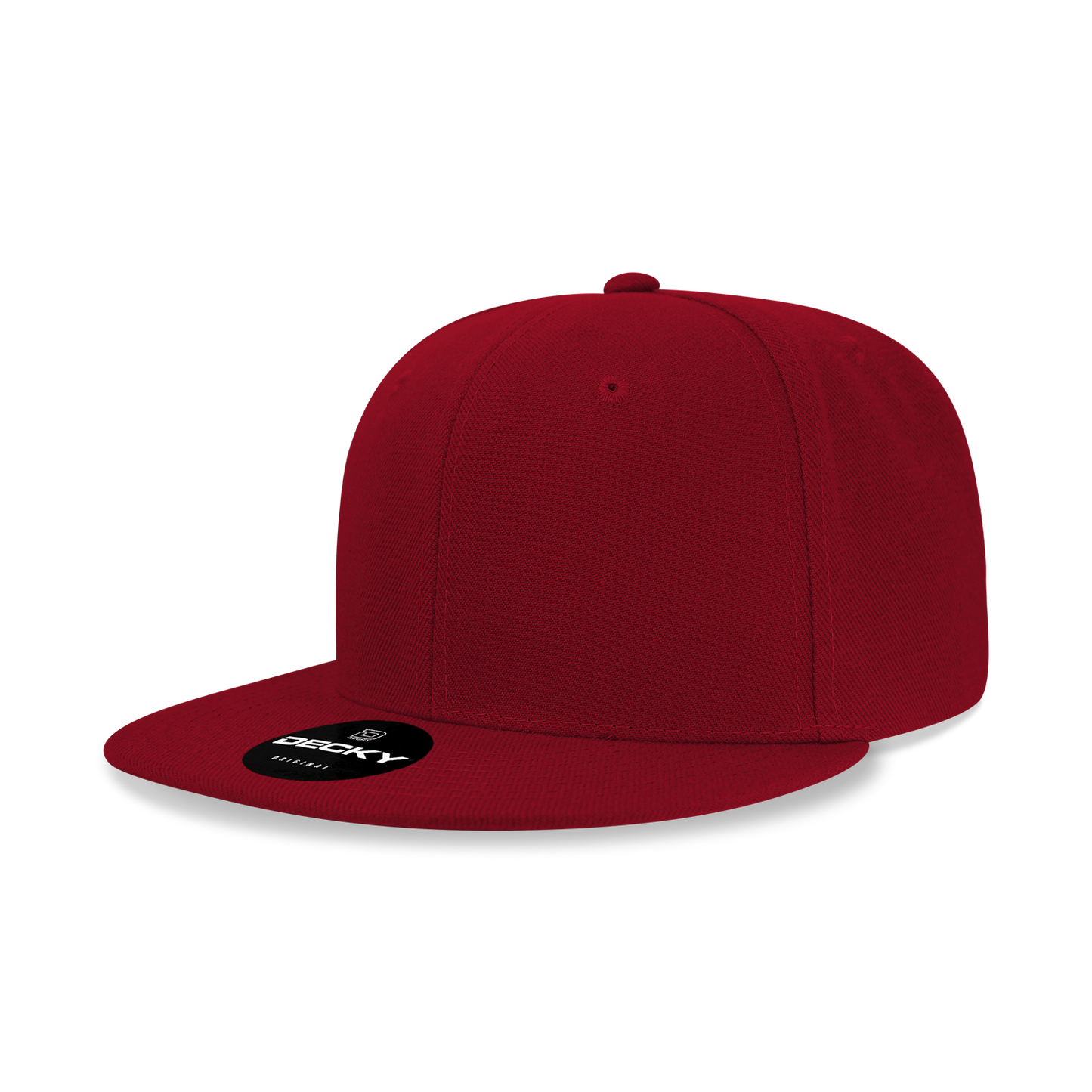 Decky-6020-6 Panel High Profile Structured Acrylic/Polyester Snapback