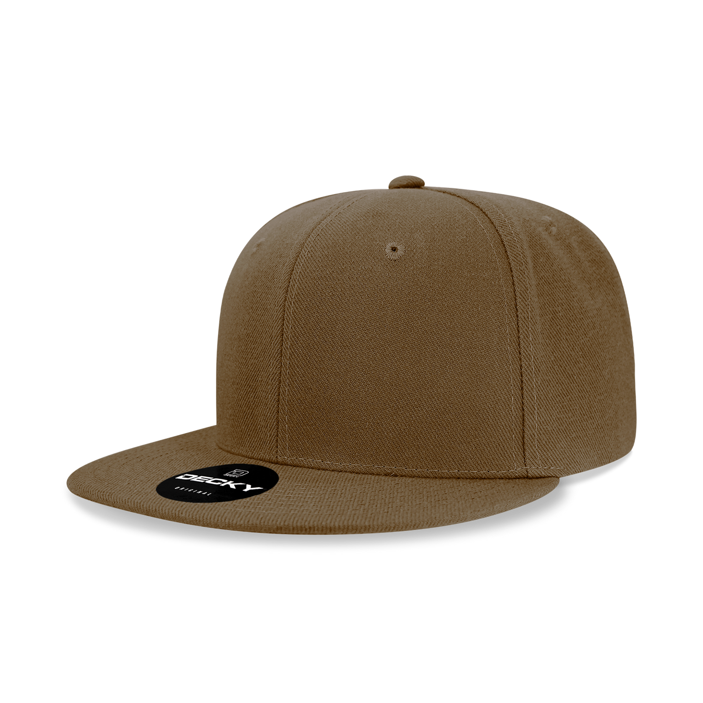 Decky-6020-6 Panel High Profile Structured Acrylic/Polyester Snapback