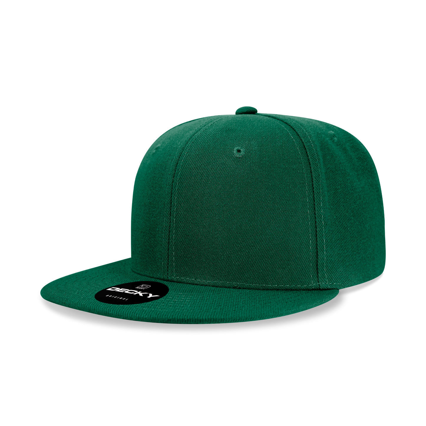 Decky-6020-6 Panel High Profile Structured Acrylic/Polyester Snapback