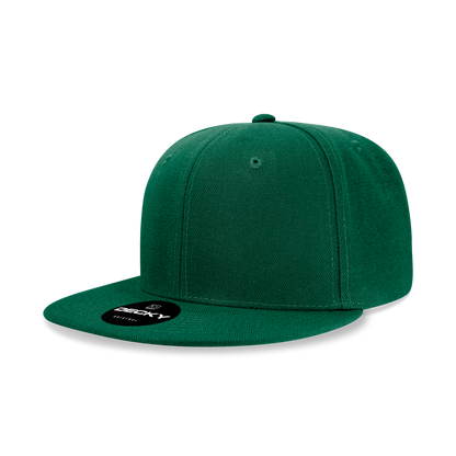 Decky-6020-6 Panel High Profile Structured Acrylic/Polyester Snapback