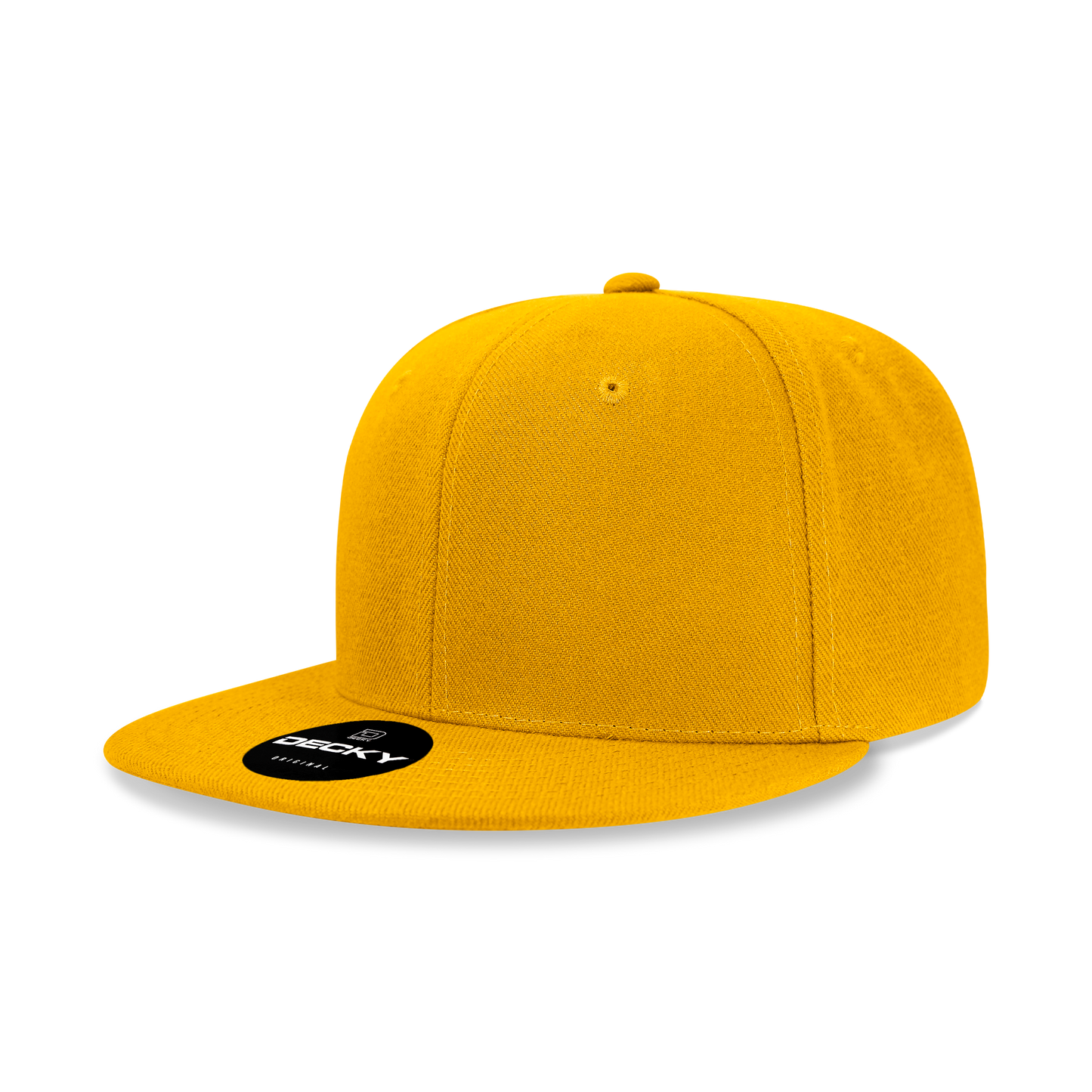 Decky-6020-6 Panel High Profile Structured Acrylic/Polyester Snapback