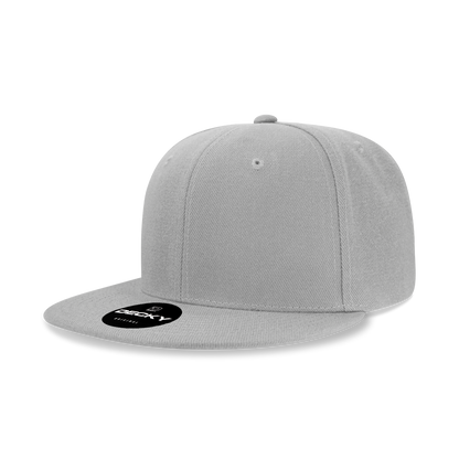 Decky-6020-6 Panel High Profile Structured Acrylic/Polyester Snapback