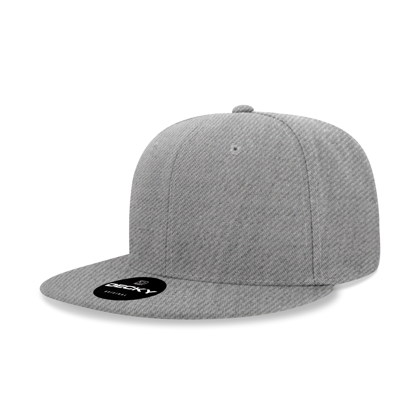 Decky-6020-6 Panel High Profile Structured Acrylic/Polyester Snapback