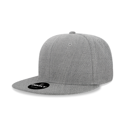 Decky-6020-6 Panel High Profile Structured Acrylic/Polyester Snapback