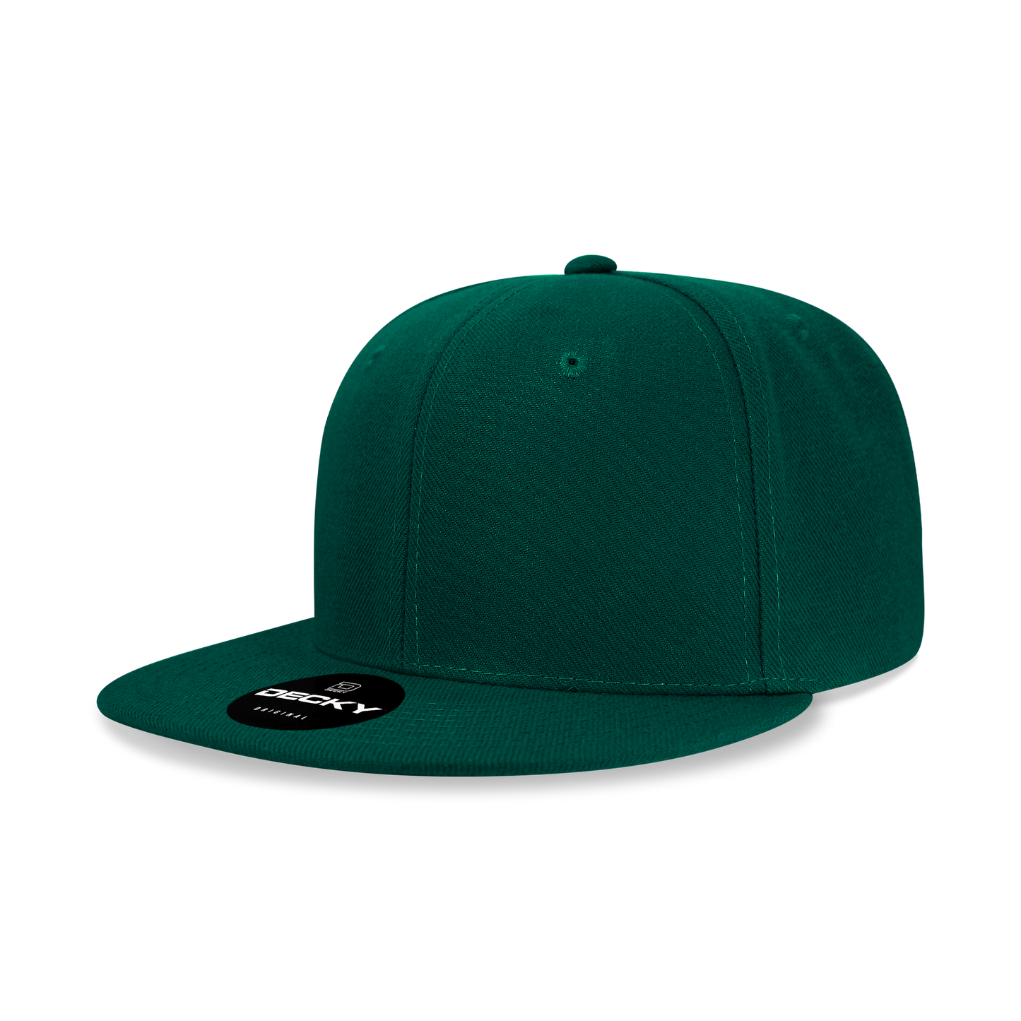 Decky-6020-6 Panel High Profile Structured Acrylic/Polyester Snapback