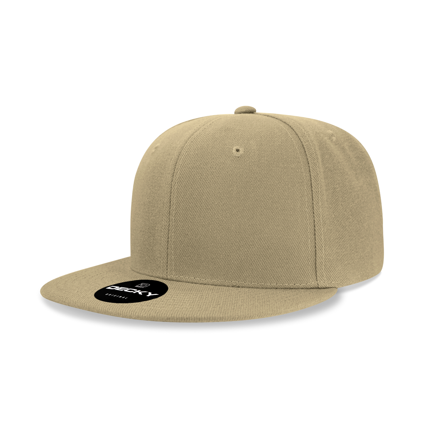 Decky-6020-6 Panel High Profile Structured Acrylic/Polyester Snapback