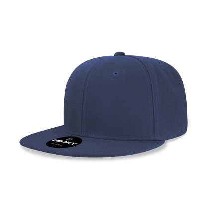 Decky-6020-6 Panel High Profile Structured Acrylic/Polyester Snapback