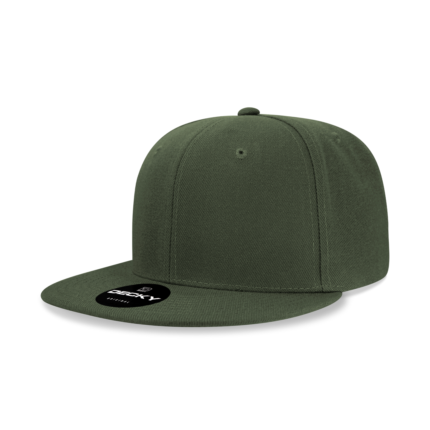 Decky-6020-6 Panel High Profile Structured Acrylic/Polyester Snapback