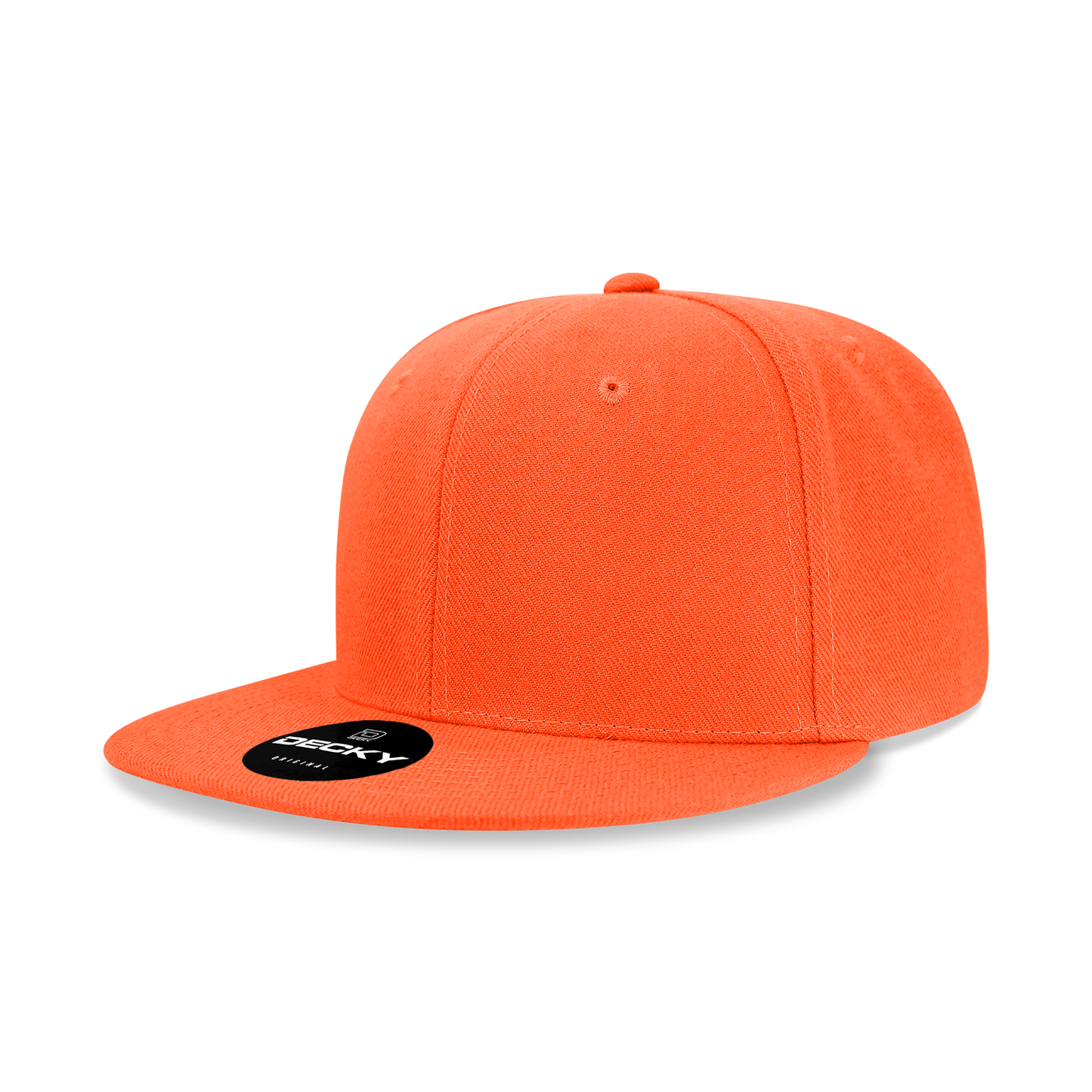 Decky-6020-6 Panel High Profile Structured Acrylic/Polyester Snapback