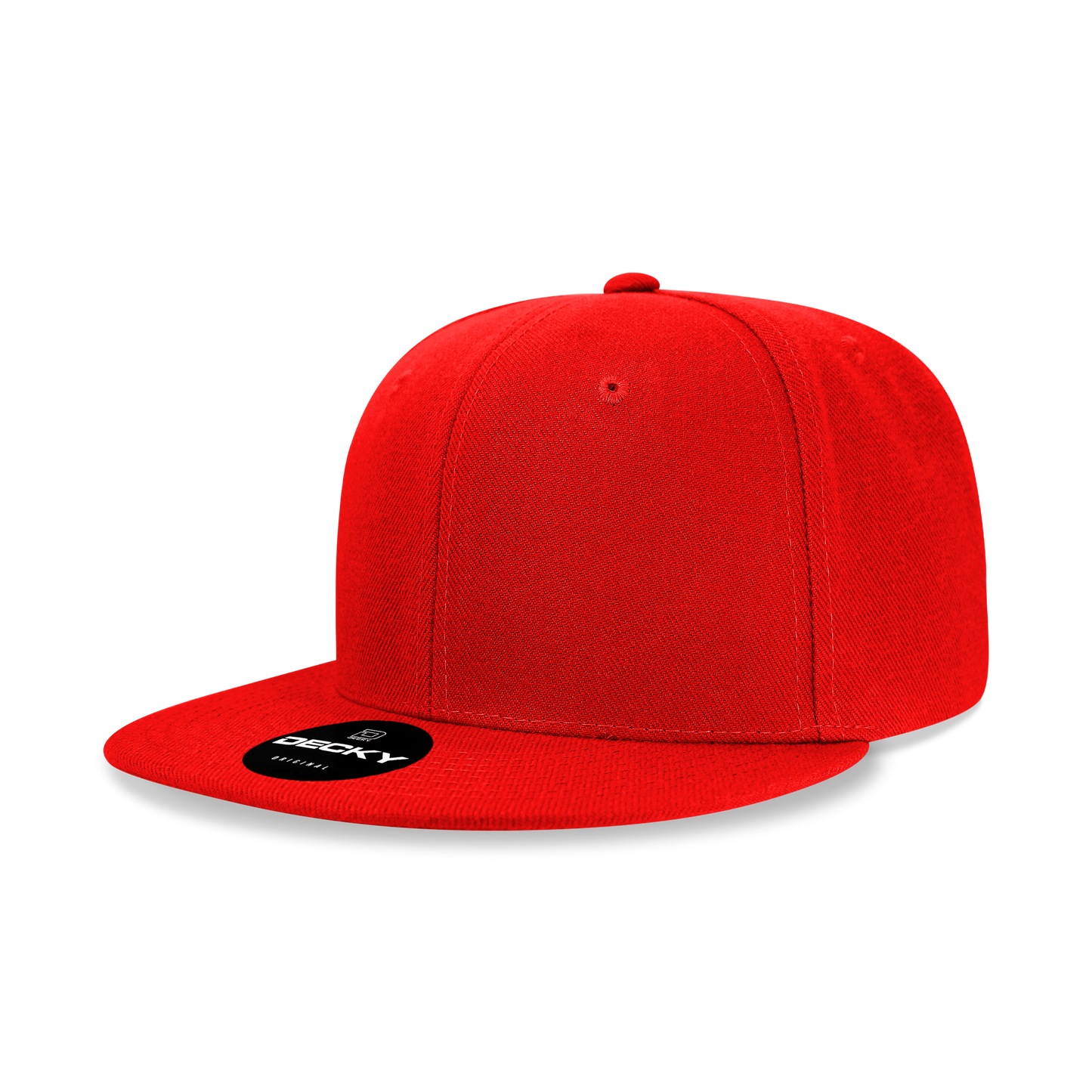 Decky-6020-6 Panel High Profile Structured Acrylic/Polyester Snapback