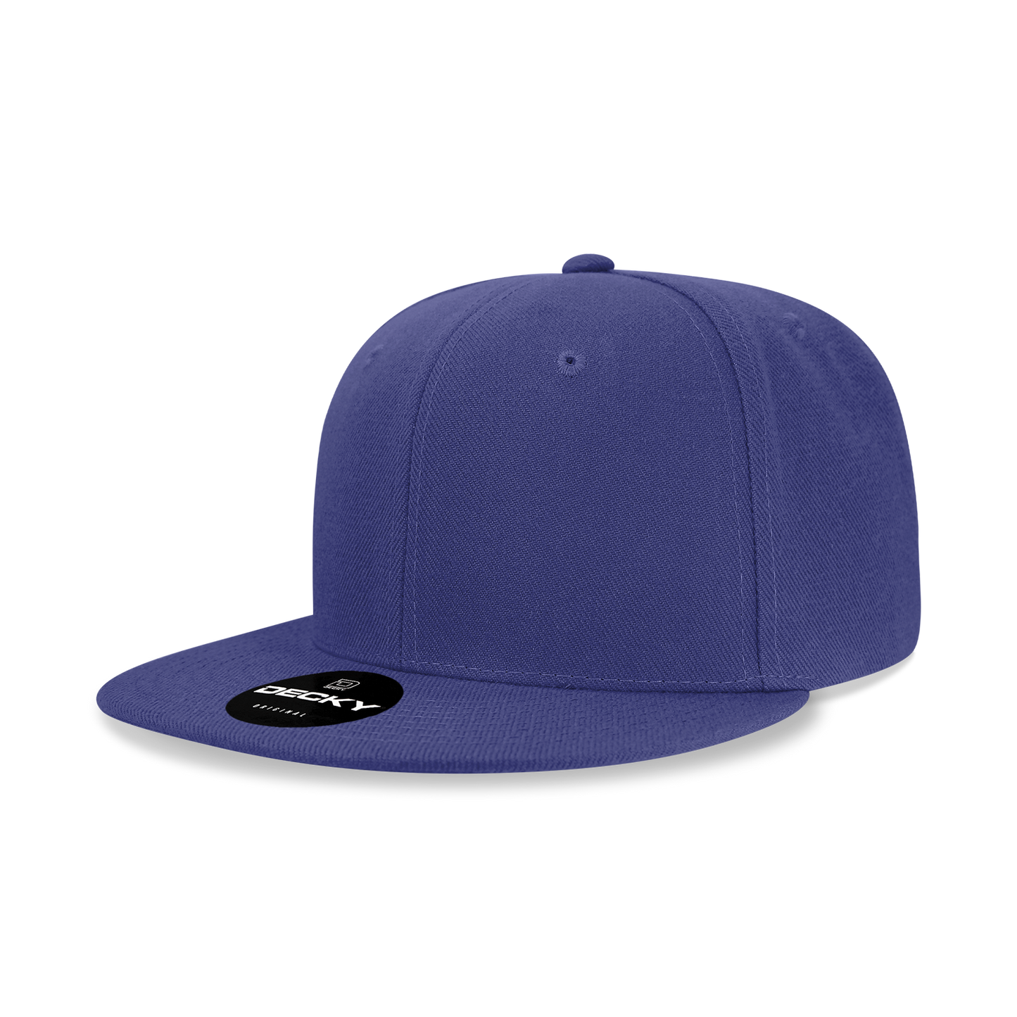 Decky-6020-6 Panel High Profile Structured Acrylic/Polyester Snapback