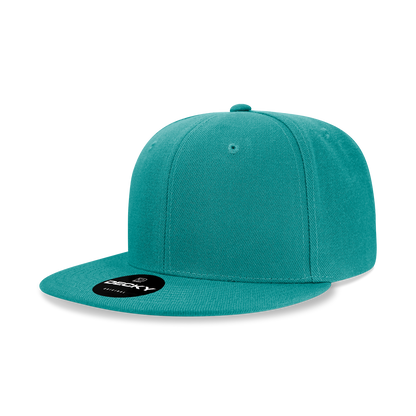 Decky-6020-6 Panel High Profile Structured Acrylic/Polyester Snapback
