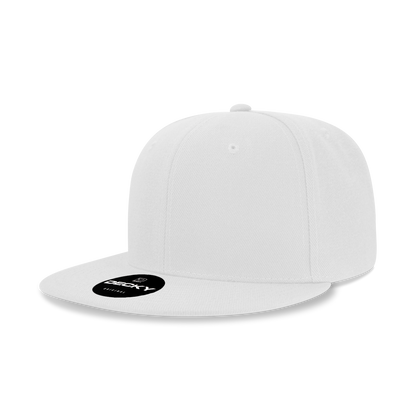 Decky-6020-6 Panel High Profile Structured Acrylic/Polyester Snapback