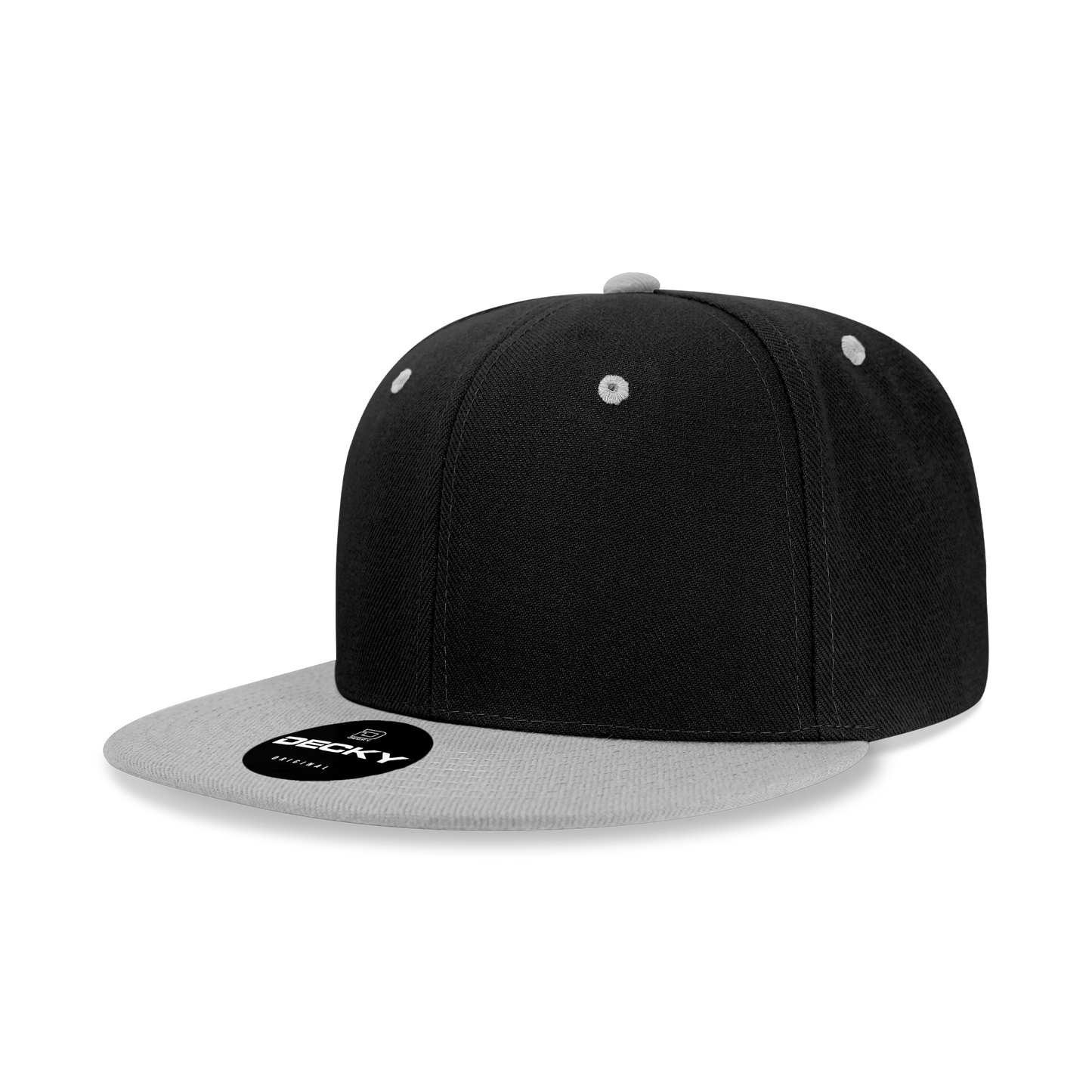 Decky-6020-6 Panel High Profile Structured Acrylic/Polyester Snapback