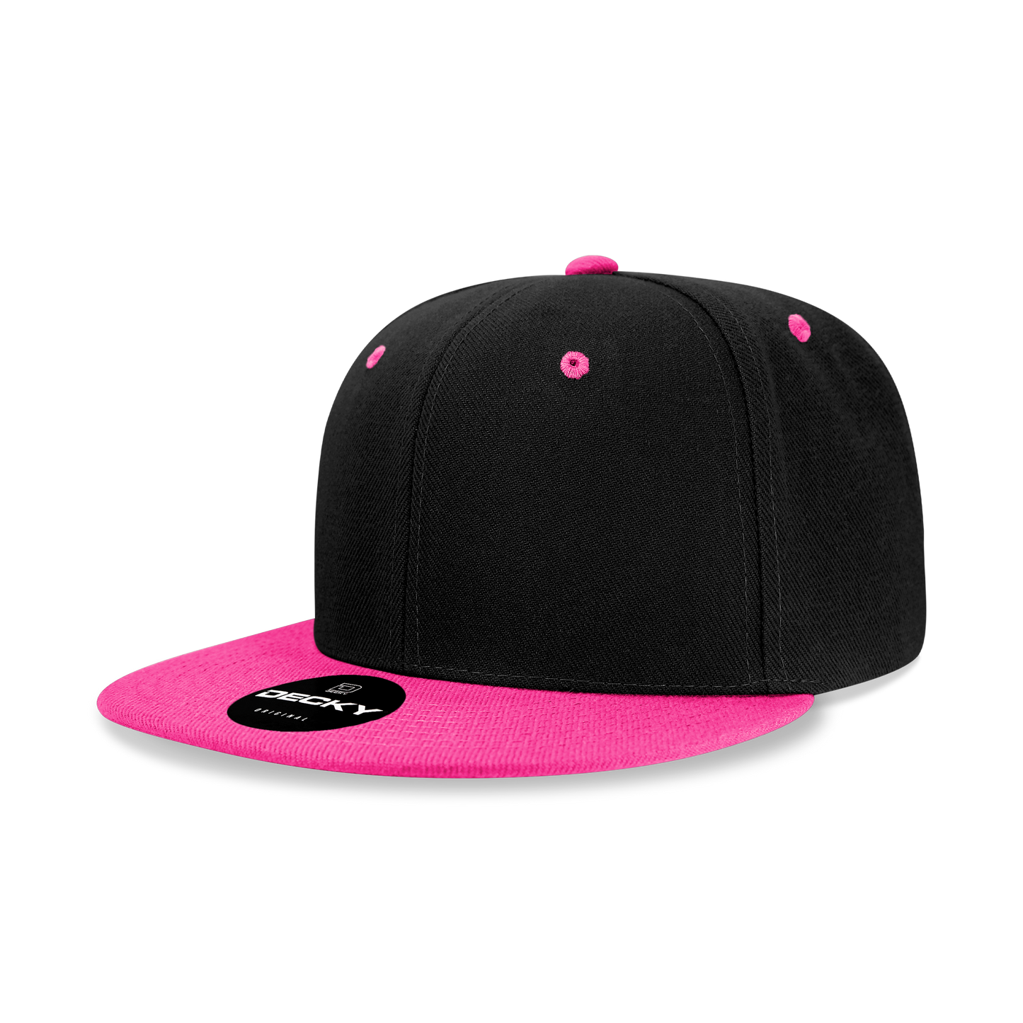 Decky-6020-6 Panel High Profile Structured Acrylic/Polyester Snapback