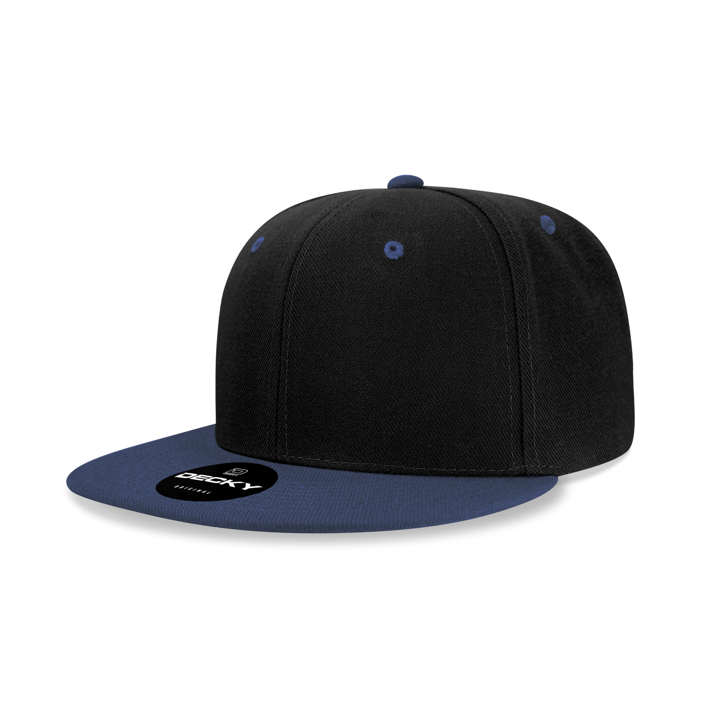Decky-6020-6 Panel High Profile Structured Acrylic/Polyester Snapback