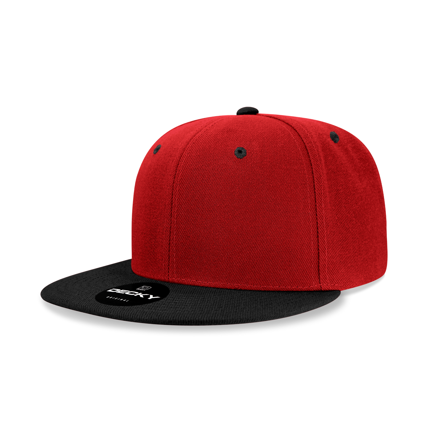 Decky-6020-6 Panel High Profile Structured Acrylic/Polyester Snapback