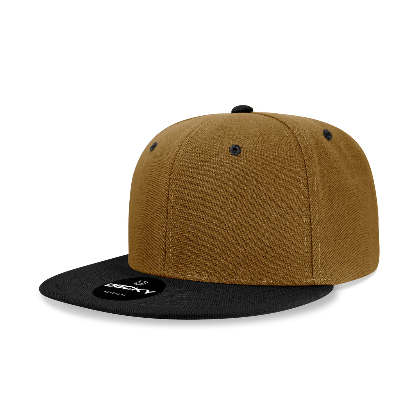 Decky-6020-6 Panel High Profile Structured Acrylic/Polyester Snapback