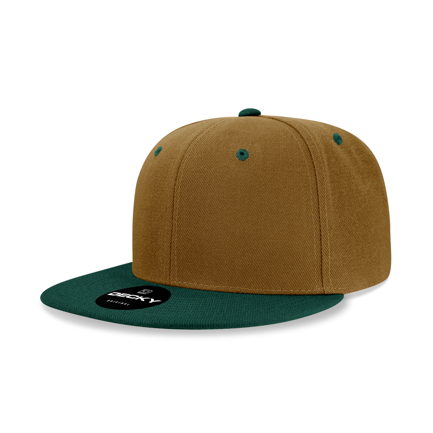 Decky-6020-6 Panel High Profile Structured Acrylic/Polyester Snapback