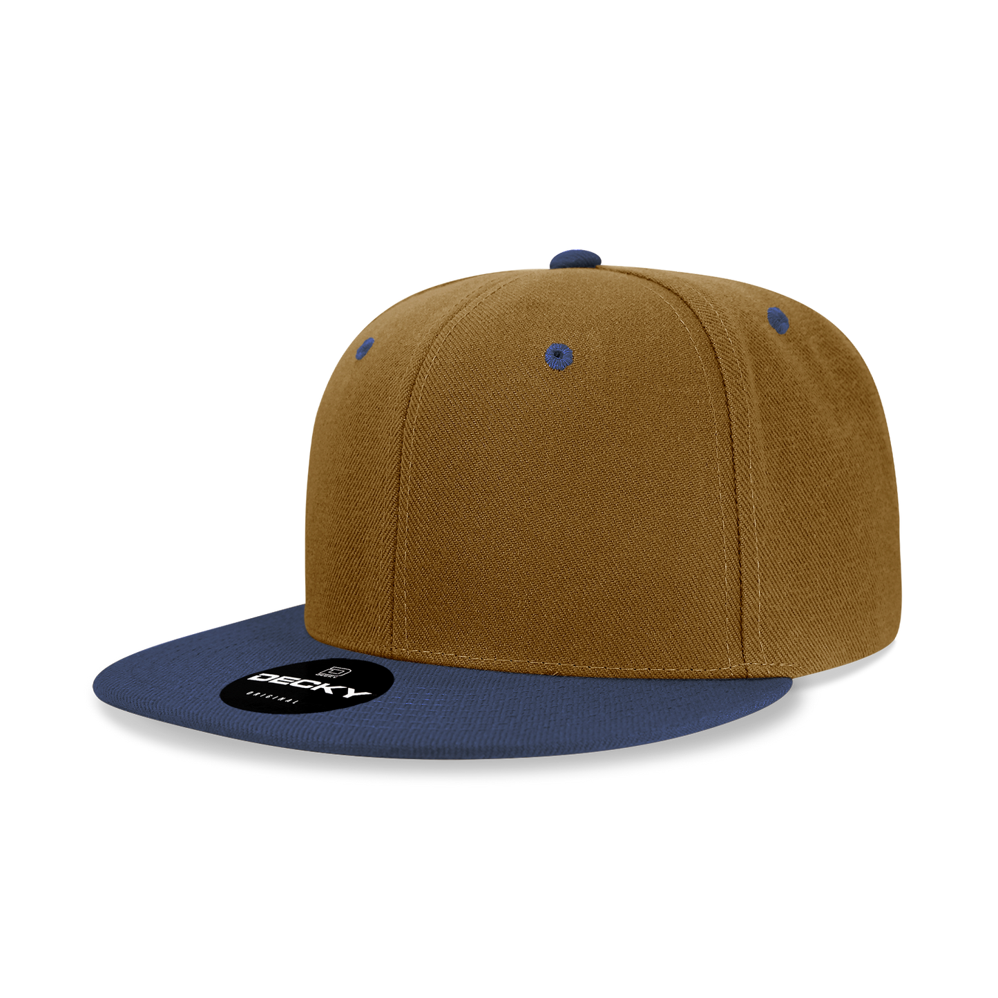 Decky-6020-6 Panel High Profile Structured Acrylic/Polyester Snapback