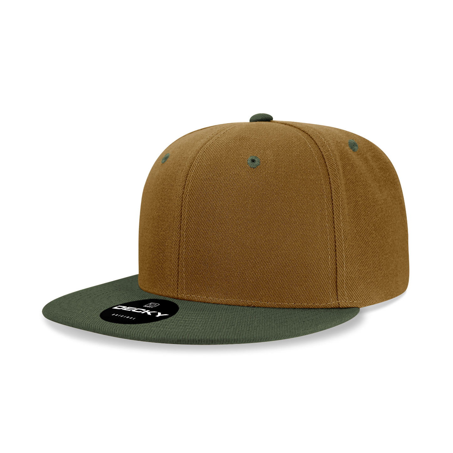 Decky-6020-6 Panel High Profile Structured Acrylic/Polyester Snapback