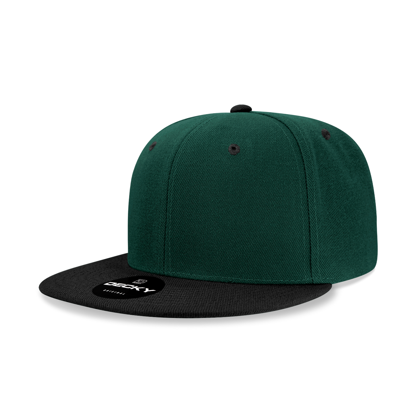 Decky-6020-6 Panel High Profile Structured Acrylic/Polyester Snapback