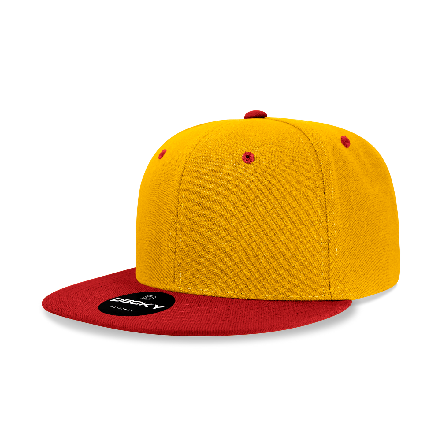 Decky-6020-6 Panel High Profile Structured Acrylic/Polyester Snapback
