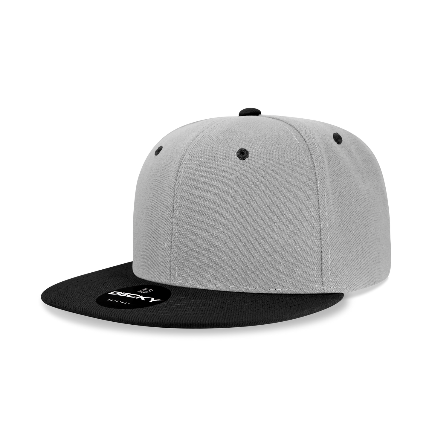 Decky-6020-6 Panel High Profile Structured Acrylic/Polyester Snapback