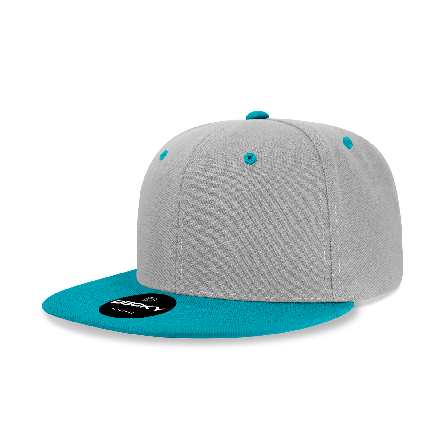 Decky-6020-6 Panel High Profile Structured Acrylic/Polyester Snapback