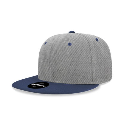 Decky-6020-6 Panel High Profile Structured Acrylic/Polyester Snapback