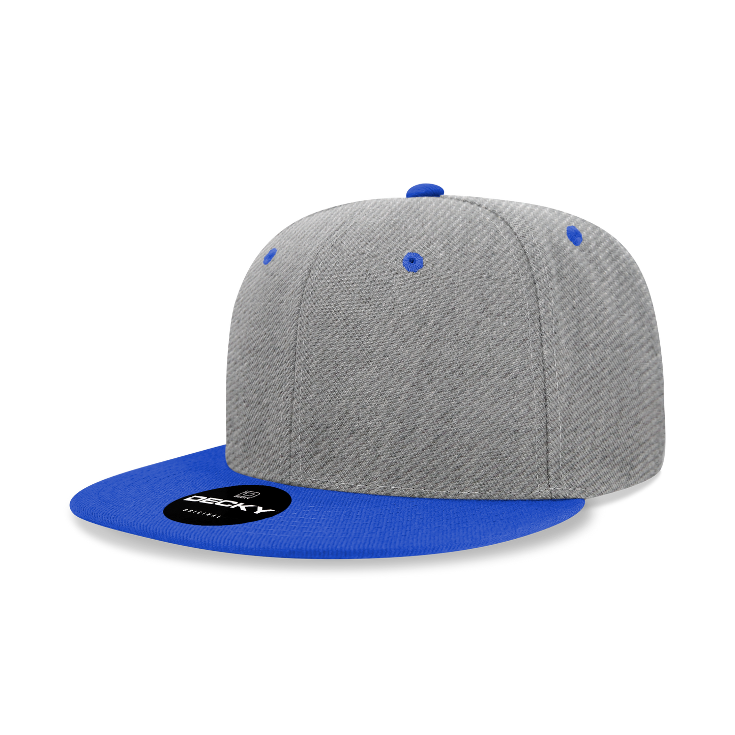 Decky-6020-6 Panel High Profile Structured Acrylic/Polyester Snapback
