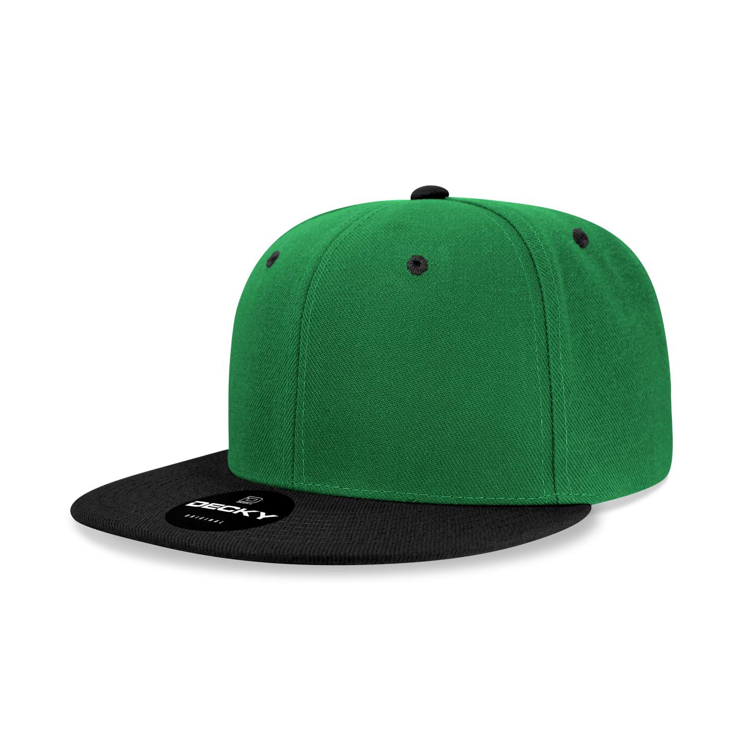 Decky-6020-6 Panel High Profile Structured Acrylic/Polyester Snapback
