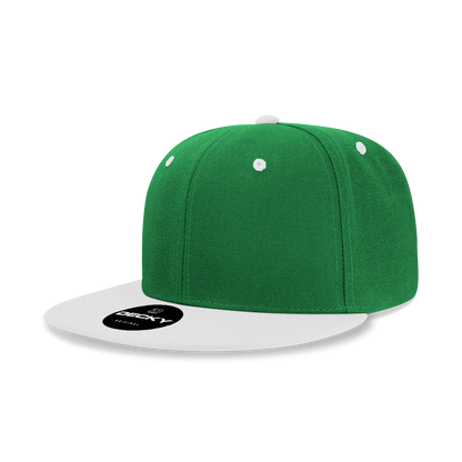 Decky-6020-6 Panel High Profile Structured Acrylic/Polyester Snapback