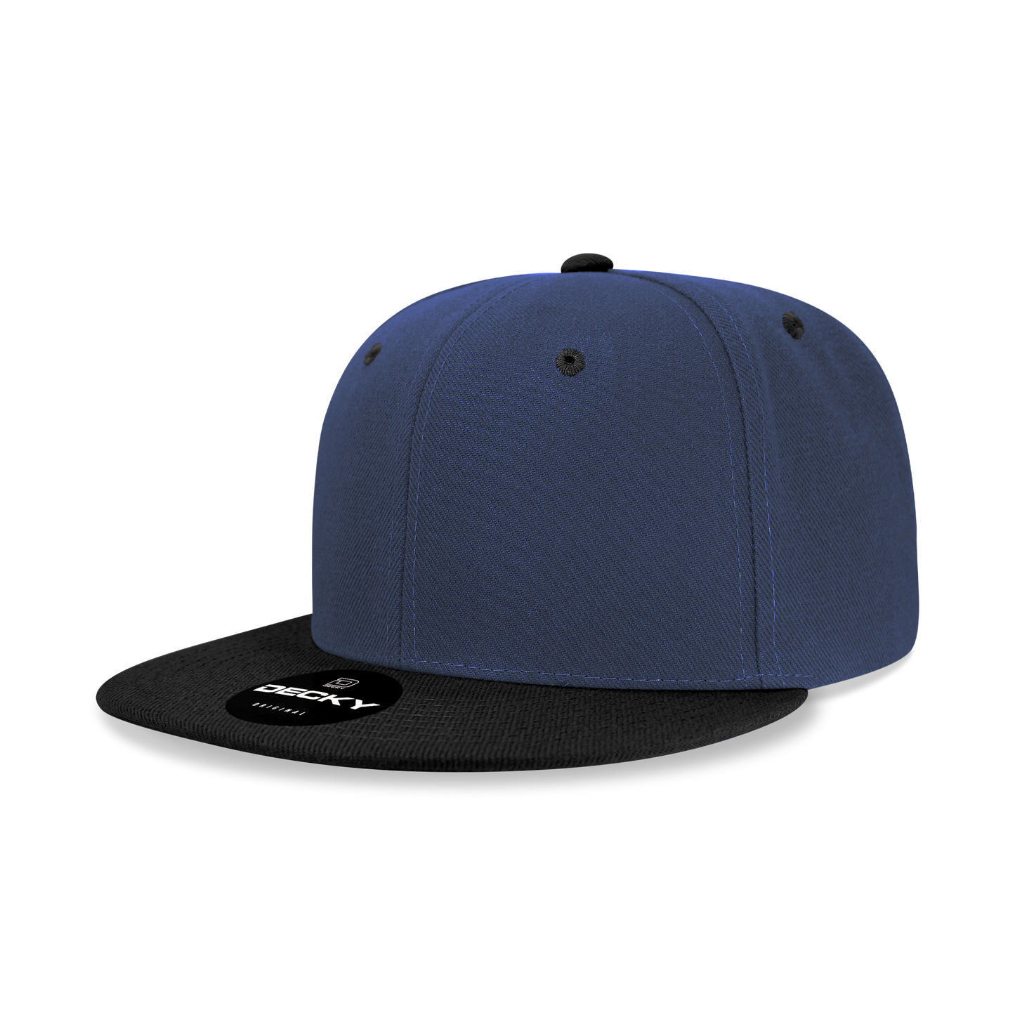 Decky-6020-6 Panel High Profile Structured Acrylic/Polyester Snapback