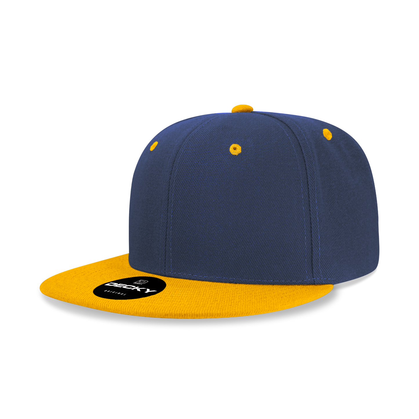Decky-6020-6 Panel High Profile Structured Acrylic/Polyester Snapback