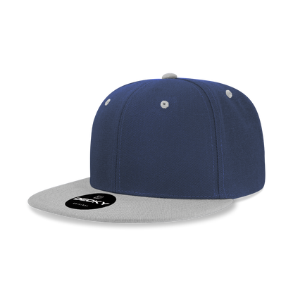 Decky-6020-6 Panel High Profile Structured Acrylic/Polyester Snapback