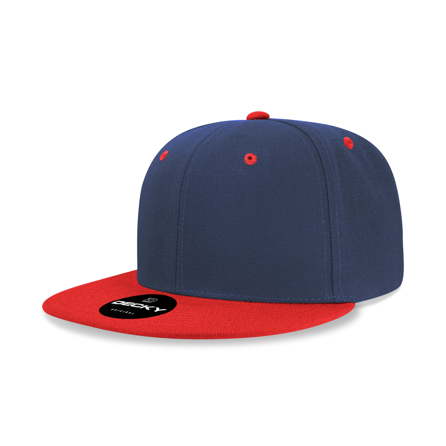 Decky-6020-6 Panel High Profile Structured Acrylic/Polyester Snapback
