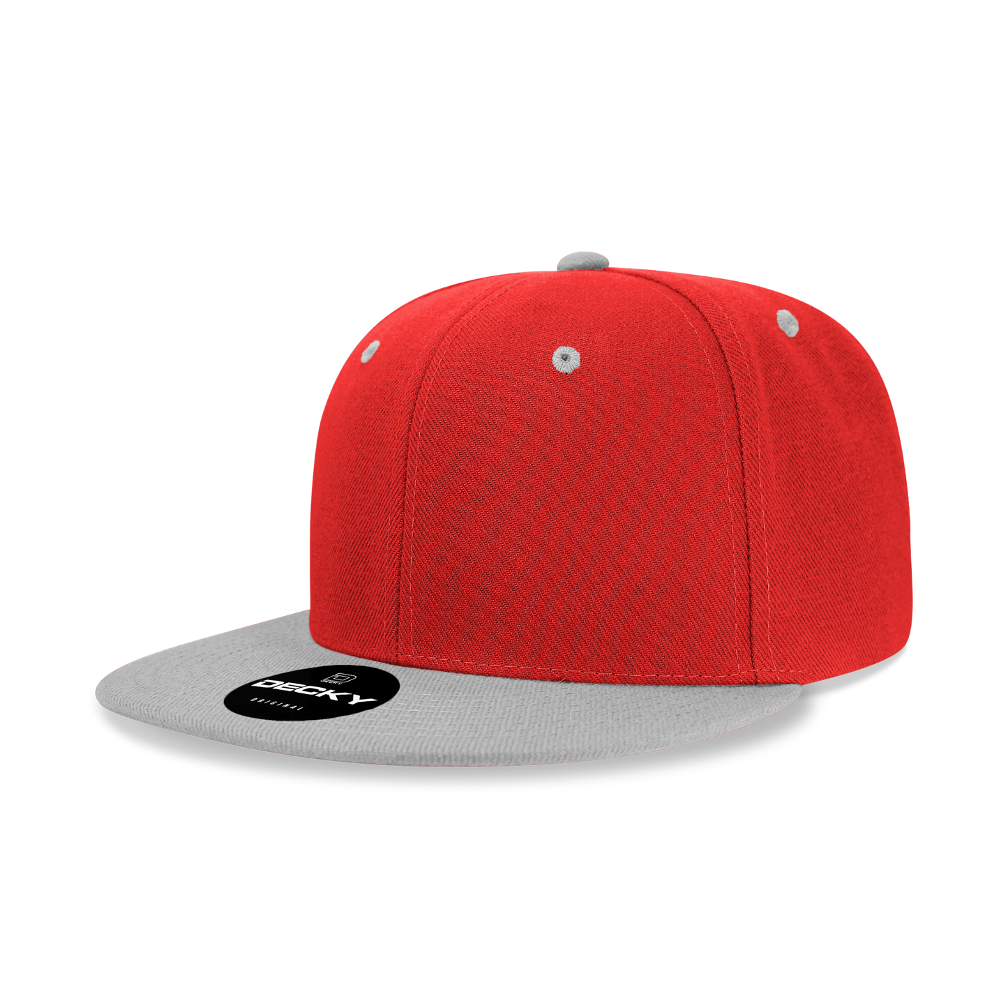 Decky-6020-6 Panel High Profile Structured Acrylic/Polyester Snapback