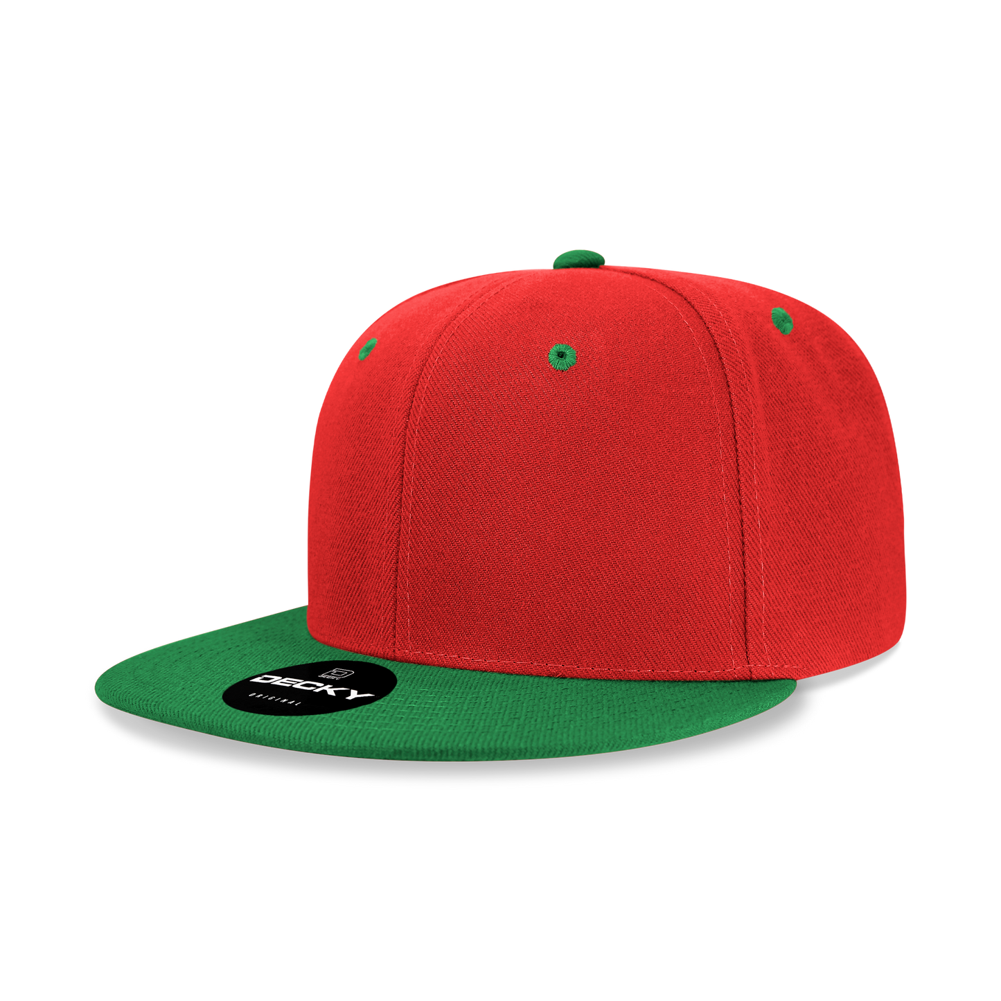 Decky-6020-6 Panel High Profile Structured Acrylic/Polyester Snapback
